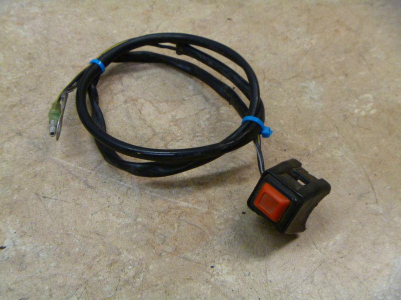 Suzuki rm125 rm 125 used original stop kill switch 1990