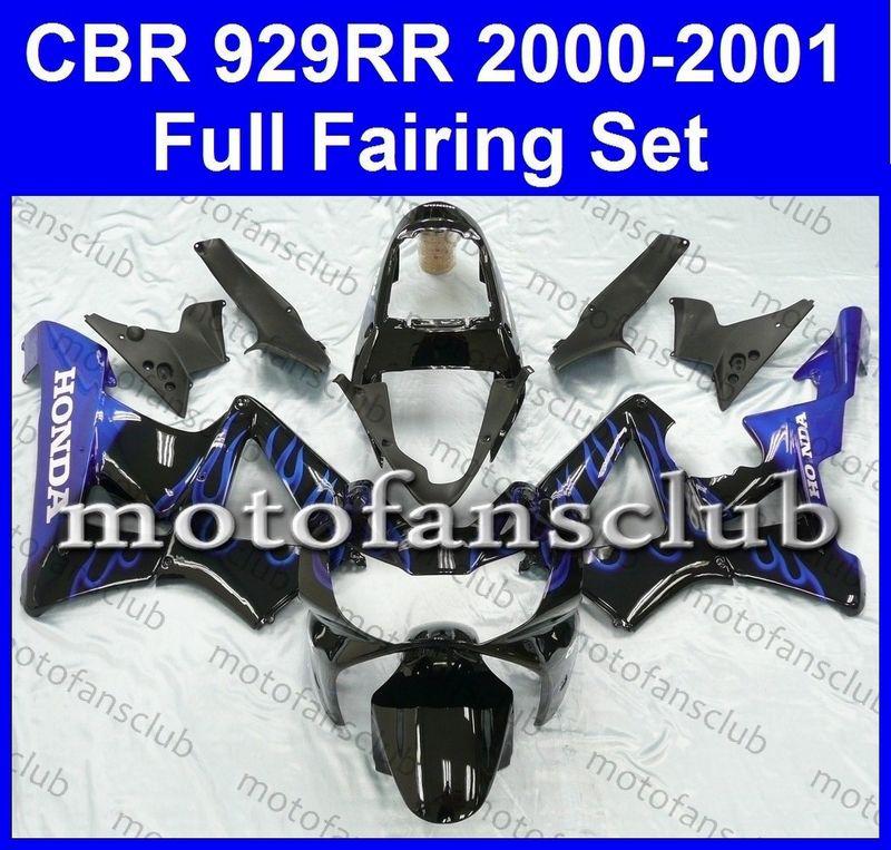 Fit honda 00 01 cbr929rr cbr 929 rr 2000 2001 fairing kit bodywork #08 b