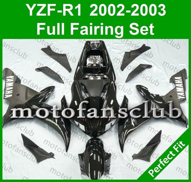 Fit yamaha yzf r1 02 03 yzfr1 2002 2003 1000 fairing bodywork plastics #08 b