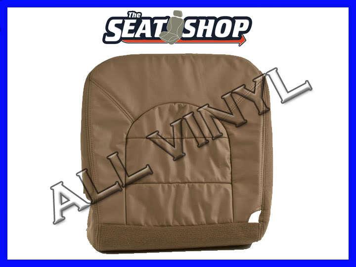 2000 ford f250/350 med parchment all vinyl seat cover lh bottom