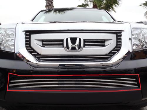 2009 - 2011 honda pilot billet grille bumper chrome kit custom 09 10 11