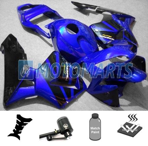 Bundle inj fairing w/ brake fluid reservoir oil pot for honda cbr600rr 03 04 ao