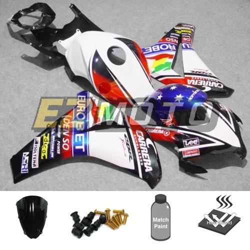 Fairing package w/ windscreen & bolts for honda cbr1000rr 2008 2009 2010 2011 ae