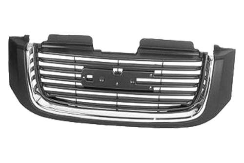 Replace gm1200465 - 2002 gmc envoy grille brand new truck suv grill oe style