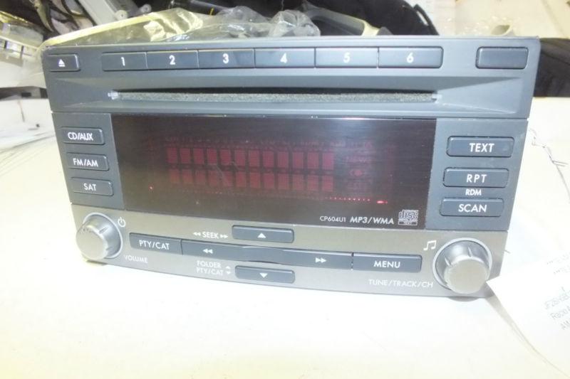 2009 2010 2011 2012 2013 subaru forester mp3 cd radio 86201sc601 oem b