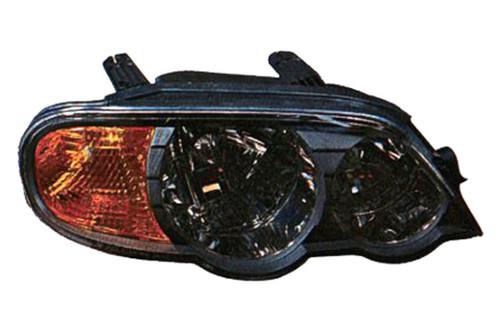 Replace ki2503109 - 02-03 fits kia spectra front rh headlight assembly