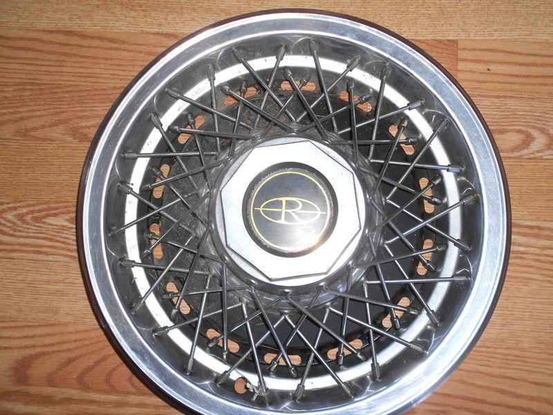 Buick riviera 15" rwd hubcap 1977 1978 wheelcover oem rear wheel drive wire 