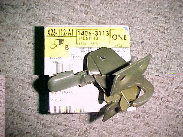 Oem new genuine gm 14063113 end / tail gate latch