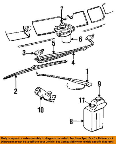 Dodge oem 3730953 wiper & washer-windshield-link