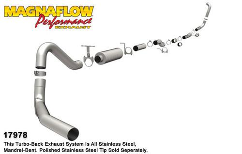 Magnaflow 17978 ford diesel 6.0l diesel, 4in. pro series diesel exhaust