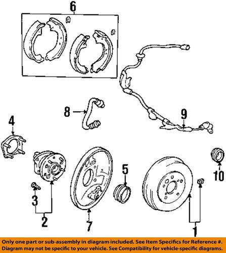 Toyota oem 8954642030 abs wheel speed sensor-abs sensor