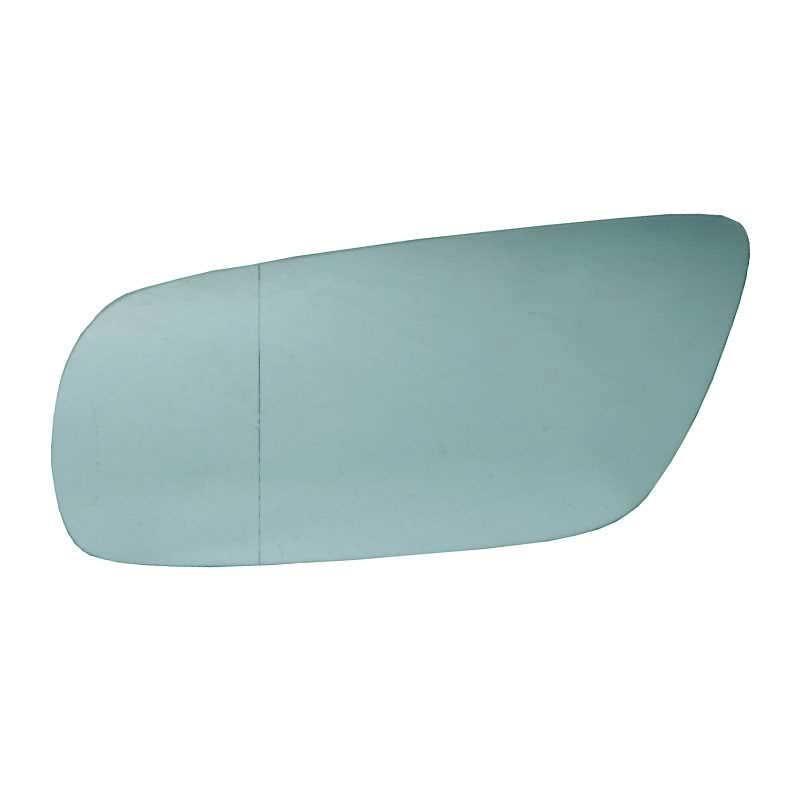 Blue glass split view side mirror left - 1j1 857 521 - 99-05 vw golf jetta mk4