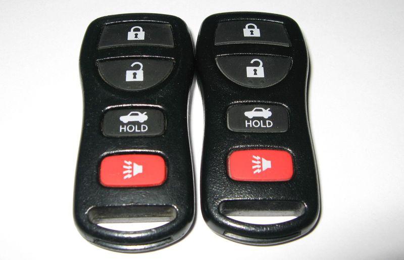 02 03 04 05 06 nissan altima maxima 350z g35 i35 keyless remote new set of 2