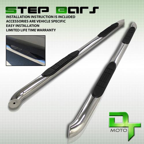 10-13 equinox / terrain 3" stainless steel t304 side step nerf bar running board