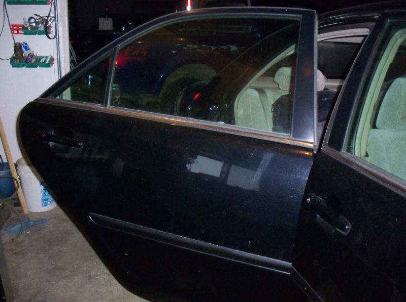 02 03 04 05 06 toyota camry left rear side door black