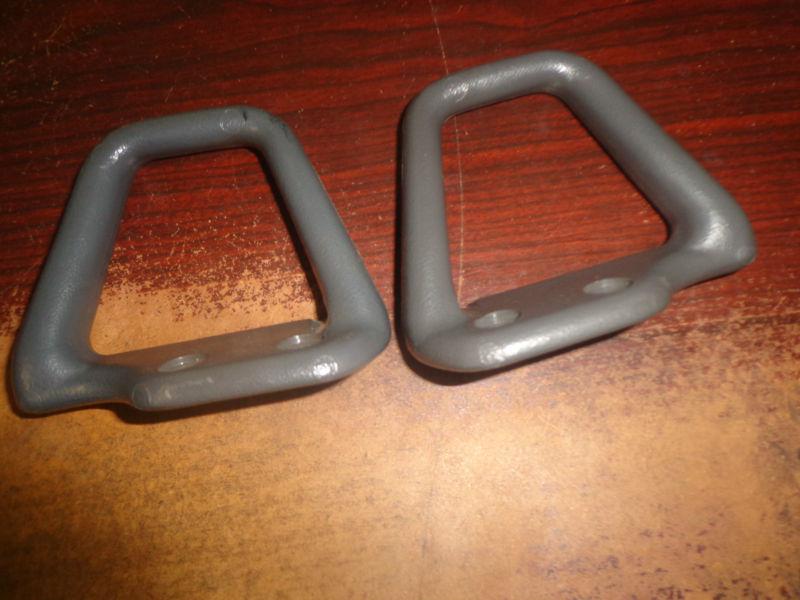 93-97 98-02 camaro firebird trans am seat belt guides gray hardtop t 99 00