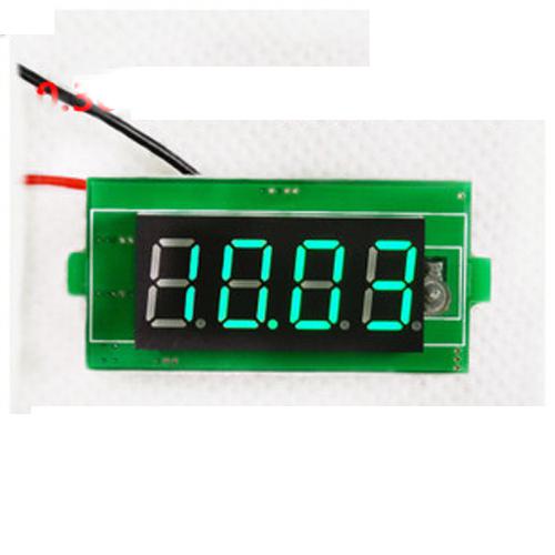 Dc 3.50-30v 4 digital display led volt voltage meter 5v 12v 24v car battery g #0