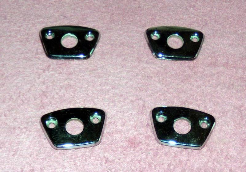 Mopar 1968-1970 a and b body head rest bezels for bench seat cars used orig set