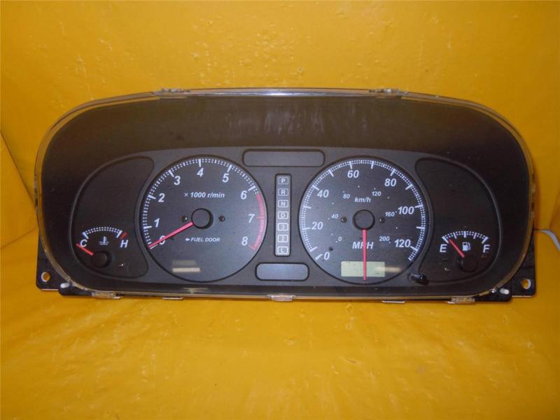 00 01 02 isuzu rodeo passport speedometer instrument cluster dash panel 96,241