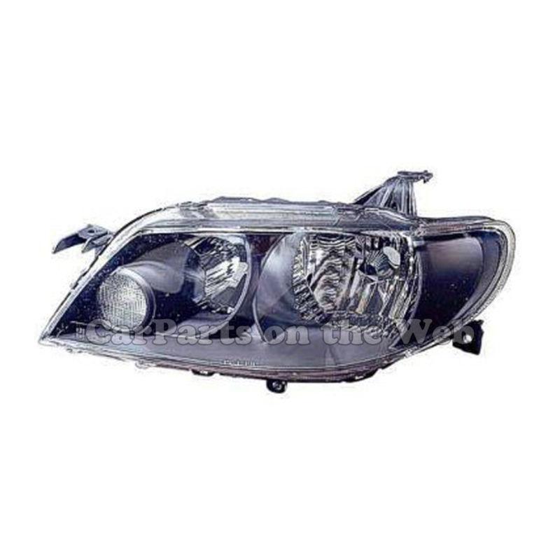 New 2002-2003 mazda protege 5 headlight lamp chrome assembly passenger side