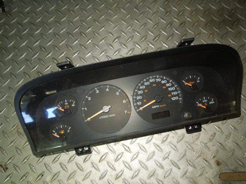 99-04 jeep grand cherokee wj speedometer cluster gauges 163k
