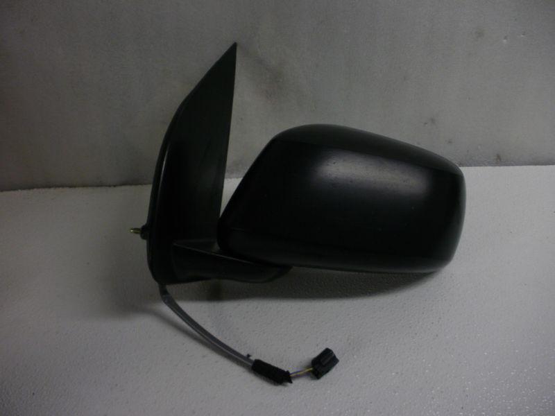 2005-08 nissan xterra outer mirror l.h. power textured black very nice shape