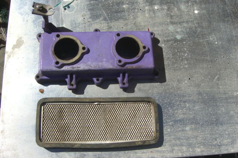 Seadoo gtx gti gts xp spx xpi gs gsx dual carb air filter and holder case box