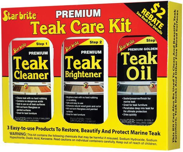 Star brite teak care kit 16oz 81216