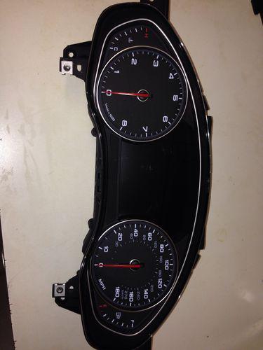 Audi audi a7 speedometer (cluster), mph, night vision