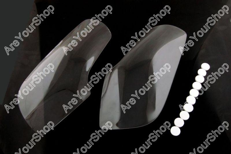 Headlight lens cover shield for honda gl1800 gl 1800 2001-2011 clear