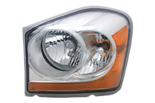 Tyc 20-6518-00-9 - 2004 dodge durango left replacement headlight assembly