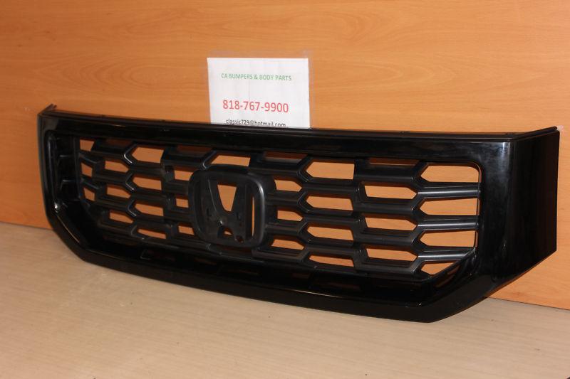 09 10 11 12 13 2013 2012 honda ridgeline sport grille grill genuine nice black