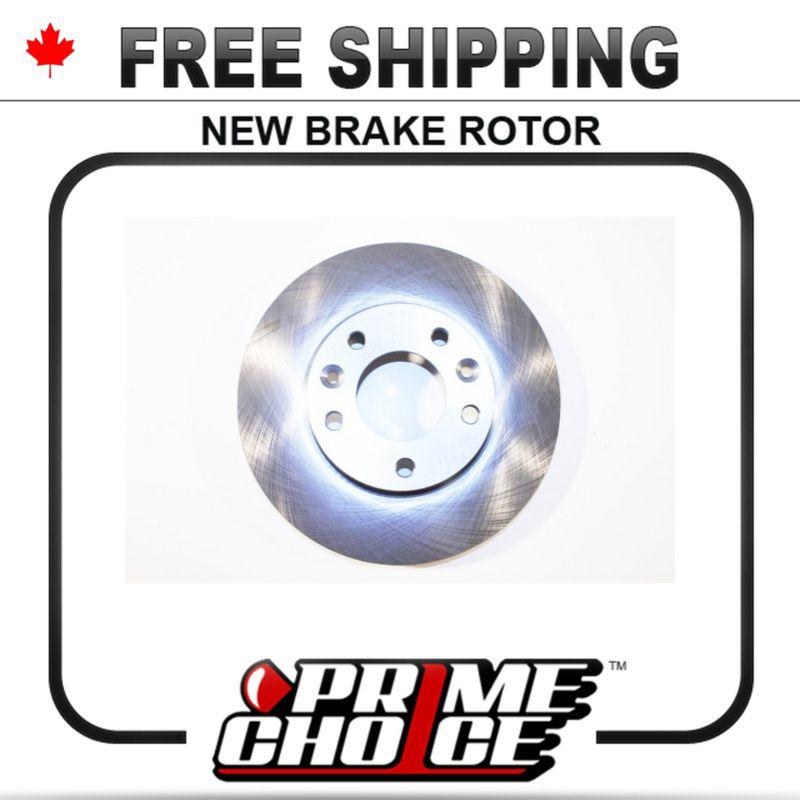 1 premium new disc brake rotor for front fits left driver / right passenger side