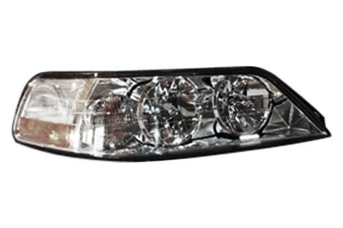 Tyc 20-6785-90 lincoln town car right replacement headlight assembly