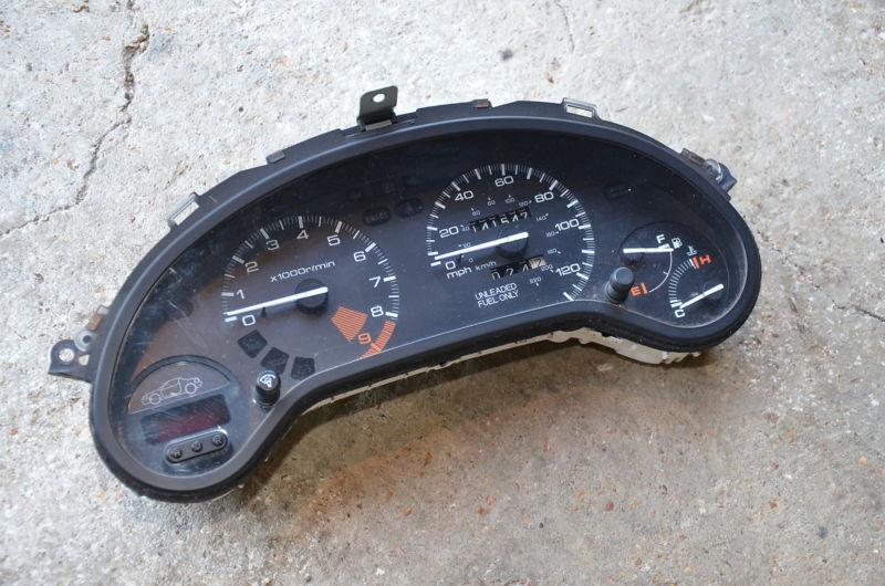 1994 honda del sol 5 spd b16a3 #1453 gauge cluster assembly 141k