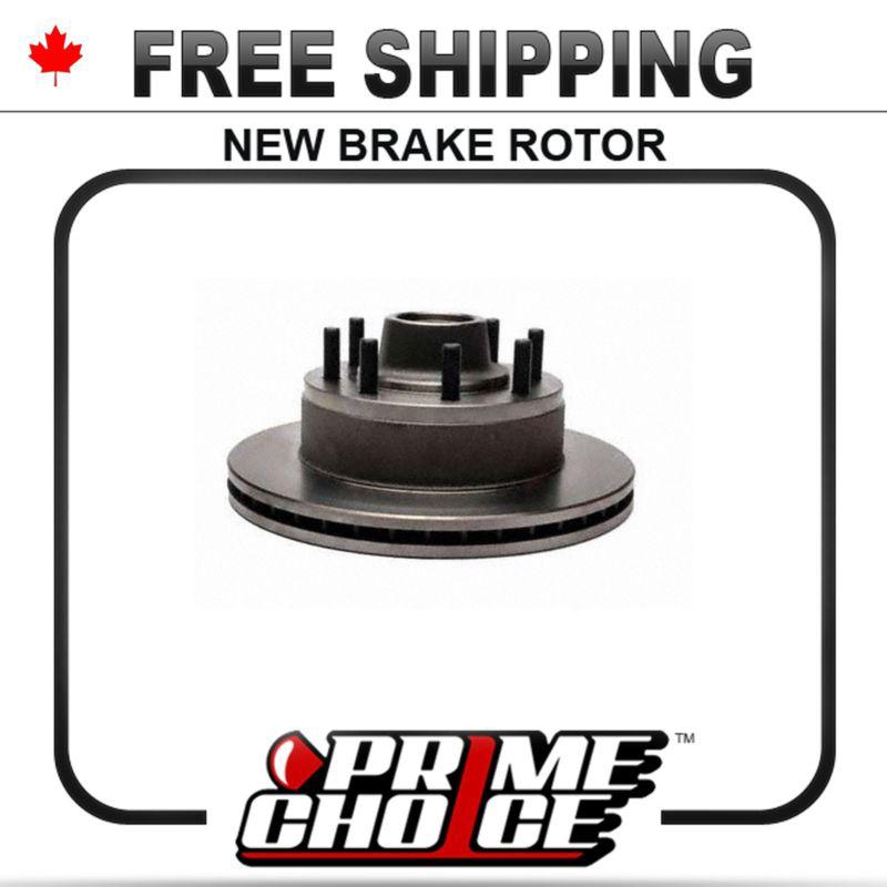 1 premium new disc brake rotor for front fits left driver / right passenger side