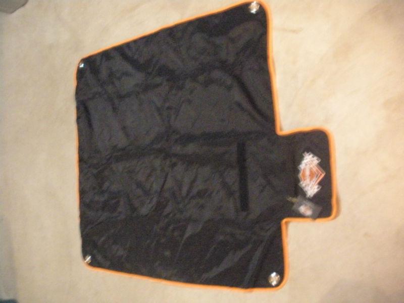 Harley davidson motorcycle rear cover day mechanic saddle bag seat cover