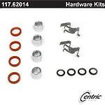 Centric parts 117.62014 front disc hardware kit