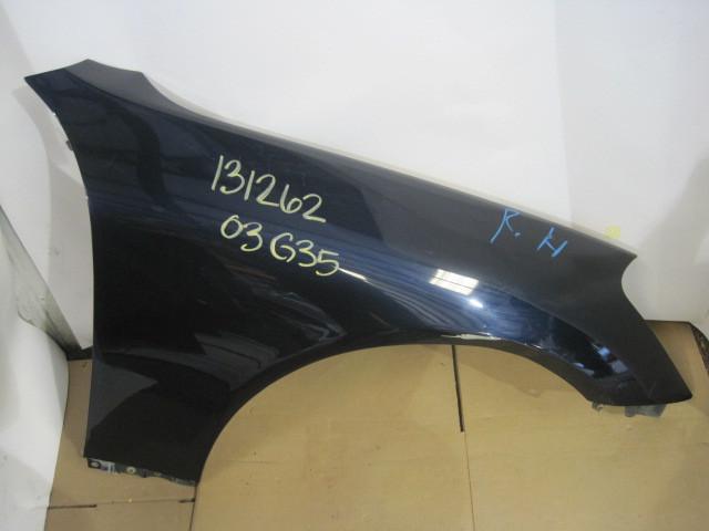 03 04 05 06 infiniti g35 oem right front passenger fender sedan 63100al530