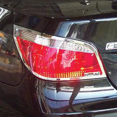 2005-2010 bmw e60 545i 530i 528i m5 550i chrome tail light trim cover