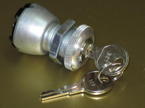 Ignition switch 3 way position with keys triumph norton bsa on off on