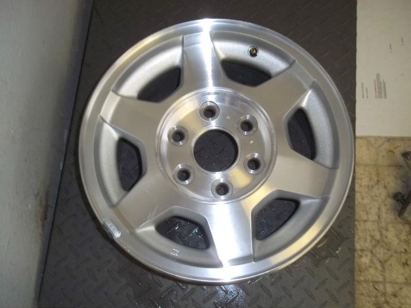 03-08 gmc sierra 1500 yukon xl van safari 16x7 aluminum wheel spare rim pf4 pf9