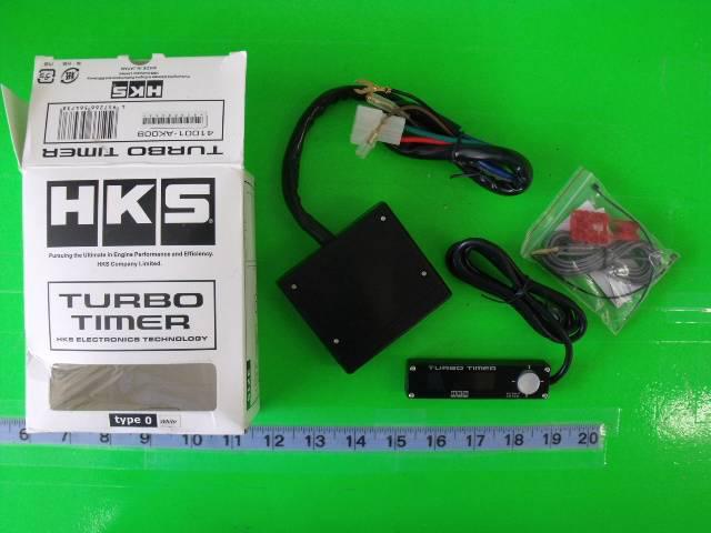 Hks type-0 zero turbo timer w/ red backlit lcd genuine