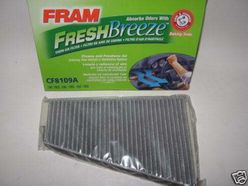 Ford mercury fram fresh breeze cf8109a cabin air filter