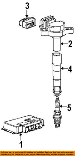 Land rover oem lr022494 direct ignition coil/ignition coil