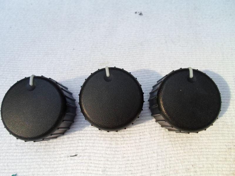 2001 - 2006 stratus ac heater climate control knobs set of 3 oem free shipping!