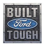 Built ford tough truck f150 250 wall hanger heavy sign nr gear headz products