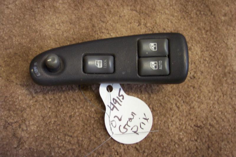 2001-2002 pontiac gran prix 2 door left power window switch