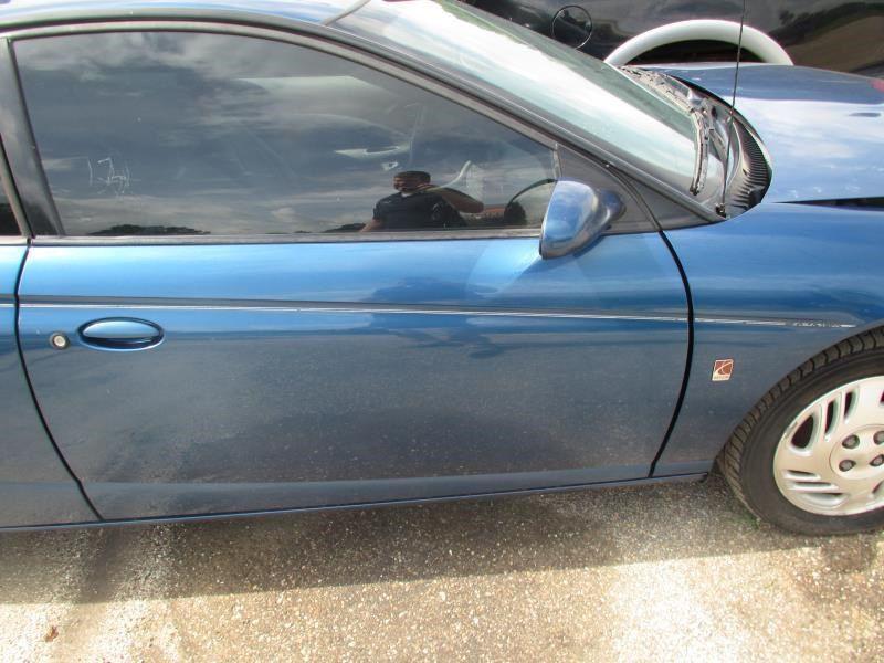 01 02 saturn s series coupe right front door 3 dr elec 189437