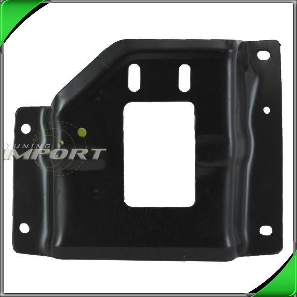01-04 excursion f250 f350 f450 f550 left front bumper mounting bracket plate blk